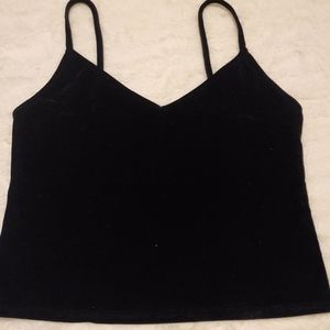 Beautiful Black Velvet Tank Top💎
